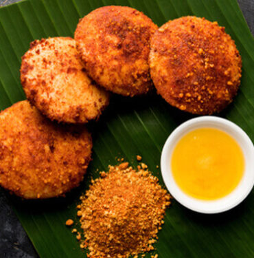 Fried Idly with Podi